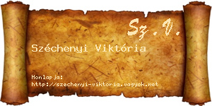 Széchenyi Viktória névjegykártya