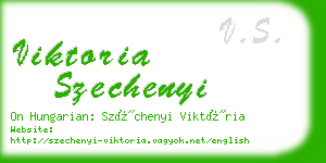 viktoria szechenyi business card